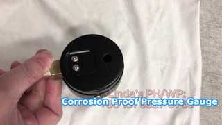 مقياس الضغط الشعاعي. نوع بوردون حلزوني مناسب للضغط العالي جدًا