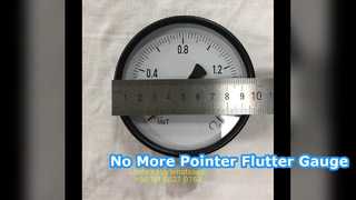 4 "100 مللي متر 0 ~ 1.6MPa مقياس الضغط الاقتصادي من الفولاذ الكربوني