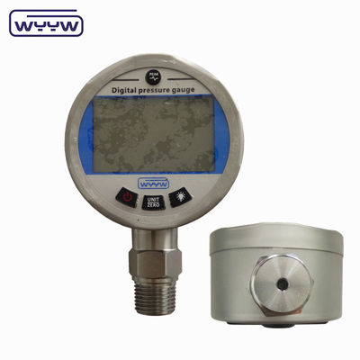 بار Psi InHg الدقة القياس الرقمي للضغط المحمول 80mm 100mm