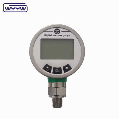 بار Psi InHg الدقة القياس الرقمي للضغط المحمول 80mm 100mm