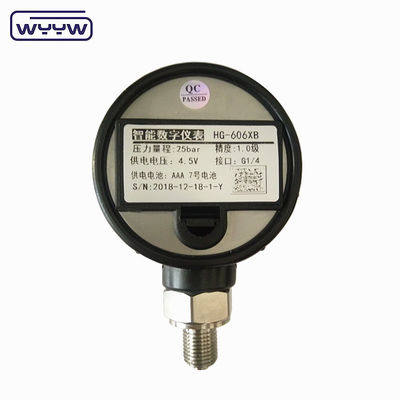 مقياس الضغط الرقمي 80mm 4.5v بطارية تعمل 0-1000 بار من الفولاذ المقاوم للصدأ
