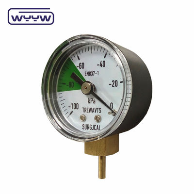 1/8 &quot;NPT مقياس ضغط مصغّر ضاغط الهواء مقياس المياه الهيدروليكي