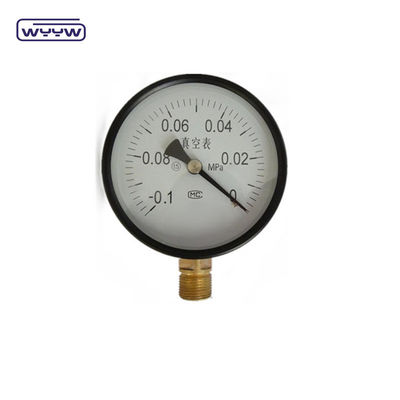 1مقياس الضغط الفراغوني -1-0 Mpa مقياس الضغط السلبي 100 ملم