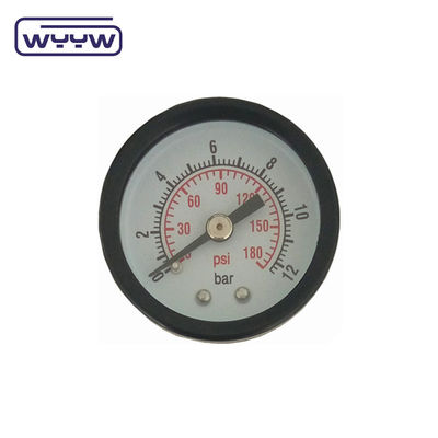 غلاف بلاستيكي مقياس مزدوج لضغط الفراغ يصل إلى الظهر 1 1/2 &quot; 40MM -1bar-0bar غلاف فولاذي
