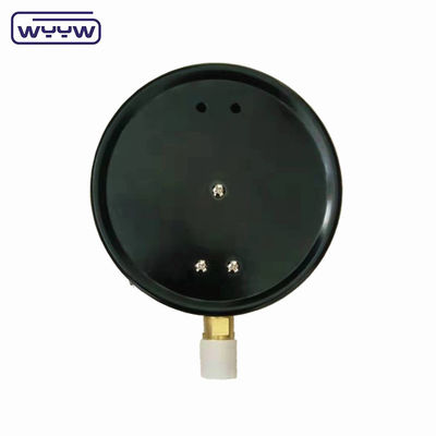نوع أنبوب بوردون 1.6MPa 6 بوصة مقياس القوة من الحديد الأسود لجهاز قياس الضغط 150mm