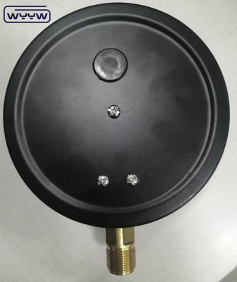 250MM أنبوب بوردون ثقيل الدقة العالية مقياس الضغط الحركة 16Kgf / سم 2