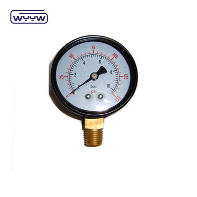 مقياس الضغط لمرشح حمام السباحة 2 &quot;الدوال، 0-60 Psi، الجزء السفلي من الحاجز 1/4&quot; خيط الأنابيب