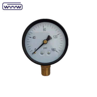 مقياس الضغط لمرشح حمام السباحة 2 &quot;الدوال، 0-60 Psi، الجزء السفلي من الحاجز 1/4&quot; خيط الأنابيب