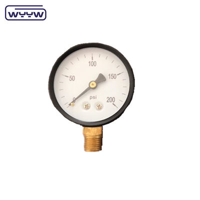 مقياس الضغط لمرشح حمام السباحة 2 &quot;الدوال، 0-60 Psi، الجزء السفلي من الحاجز 1/4&quot; خيط الأنابيب