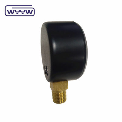 OEM 50mm قطر 0-15 PSI 0-1 بار 1/4 NPT مقاييس الضغط