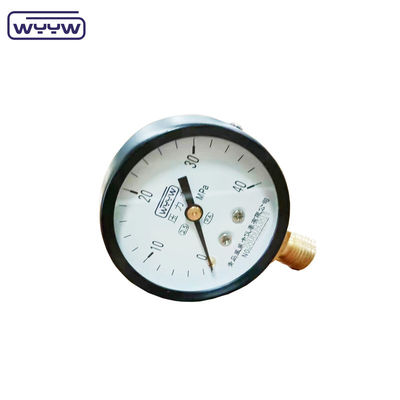 مقياسات الضغط التناظرية 100 مم 14 Mpa M20X1.5 أو G1/2&quot;