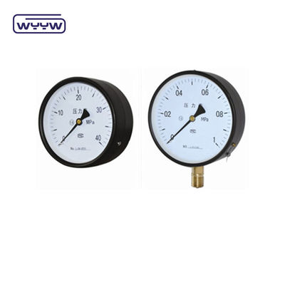 مقياسات الضغط التناظرية 100 مم 14 Mpa M20X1.5 أو G1/2&quot;