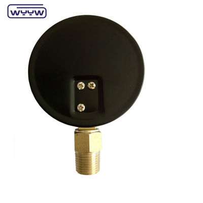 مقياسات الضغط التناظرية 100 مم 14 Mpa M20X1.5 أو G1/2&quot;
