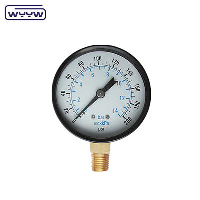 لوحة مقياس ضغط من نوع اللفافة 100mm kg/cm2