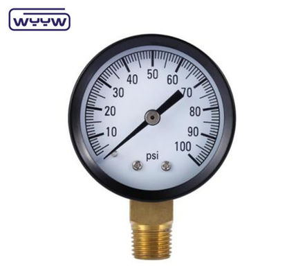 صناعة الصين مقياس ضغط المياه بار psi مقياس ضغط المياه 60mm