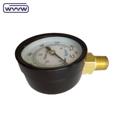 صناعة الصين مقياس ضغط المياه بار psi مقياس ضغط المياه 60mm