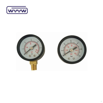 مقياس غاز طبيعي شائع مقياس ضغط 1.5&quot; 1/8 نبت