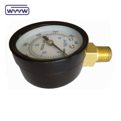 قابلة للتخصيص خلفية 150 psi بيع ساخن 60mm مقياس ضغط عام M12X1.5 الهواء 10 بار مقياس ضغط