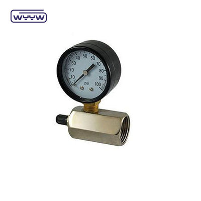 مقياس غاز طبيعي شائع مقياس ضغط 1.5 &quot;مقياس ضغط 1/8 NPT