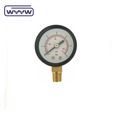 مقياس غاز طبيعي شائع مقياس ضغط 1.5 &quot;مقياس ضغط 1/8 NPT