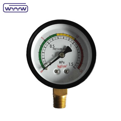 مقياس الضغط للصلب الأسود الاقتصادي 60mm مقياس الضغط للغاز الطبيعي