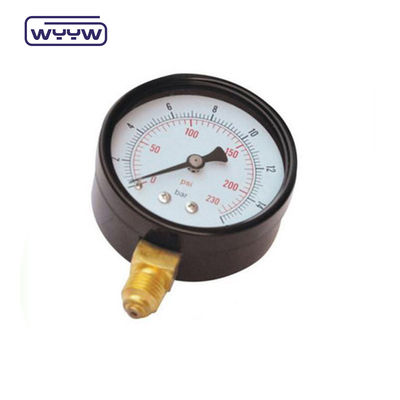 مقياس الضغط للصلب الأسود الاقتصادي 60mm مقياس الضغط للغاز الطبيعي