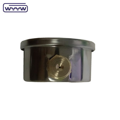 -30inHg المقياس المركب الفراغ الزيت ملء الاتصال السفلي 1/4 &quot; Bsp 2&quot; مقياس الضغط