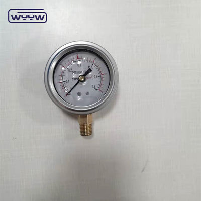 oem لعدالة ضغط صناعية مجانية مقياس ضغط منخفض 1/4&quot;G اتصال شعاعي