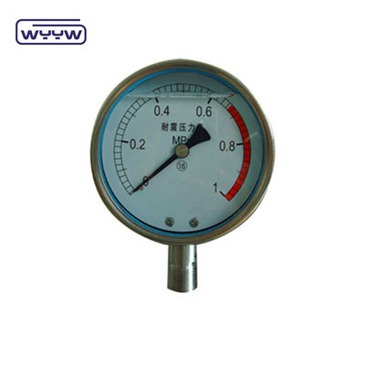 1/8 &quot;NPT مقياس ضغط الاتصال السفلي 1.5&quot; مقياس اختبار ضغط الزيت 40mm