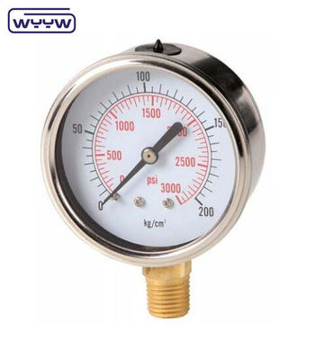 4&quot; G12/2&quot; بار psi جاك هيدروليك مع مقياس الضغط