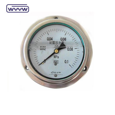 2.5&quot; بار Psi فلانج نوع مقياس الضغط منومتر لوحة الصعود