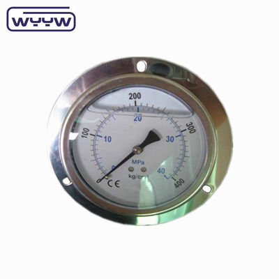 2.5&quot; بار Psi فلانج نوع مقياس الضغط منومتر لوحة الصعود