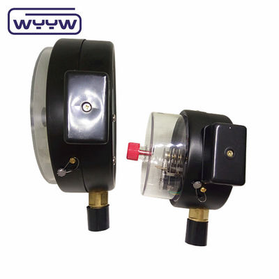 1/2&quot;Bsp KL1.6 مقياس ضغط الاتصال الكهربائي مواد الفولاذ المقاوم للصدأ