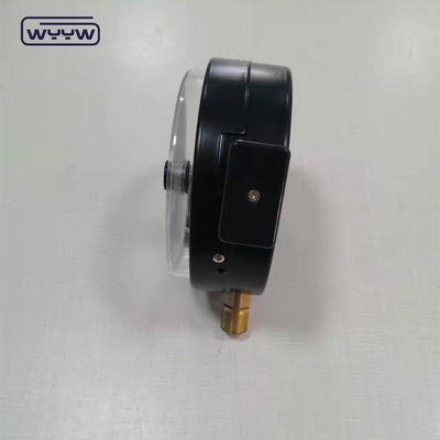 1.6MPa الحديد الأسود 1/2&quot;بسب M20X1.5 6 بوصة الاتصال الكهربائي مقياس ضغط مقياس ضغط مزدوج السعر