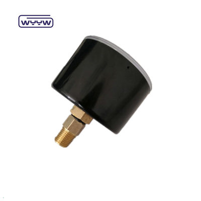 63mm mmh2o المحوري Mbar Bellows مقياس ضغط مع علبة SS304