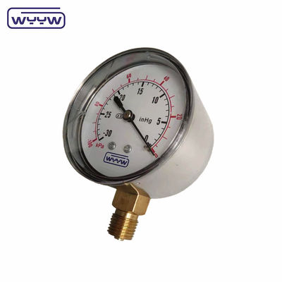 مقياس ضغط منخفض ss 63mm inH2O wc mbar