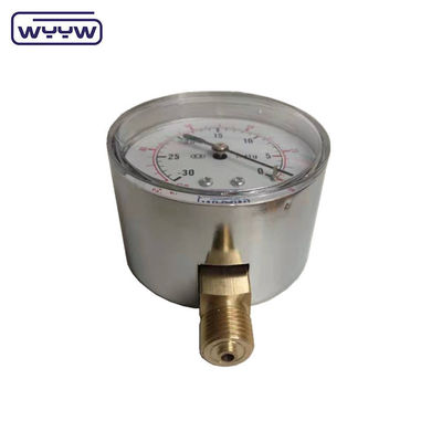مقياس ضغط منخفض ss 63mm inH2O wc mbar