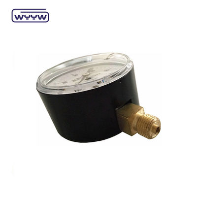 مقياس ضغط الكبسولة من نوع Bellows 63mm InH2O Manometer 100 Mbar