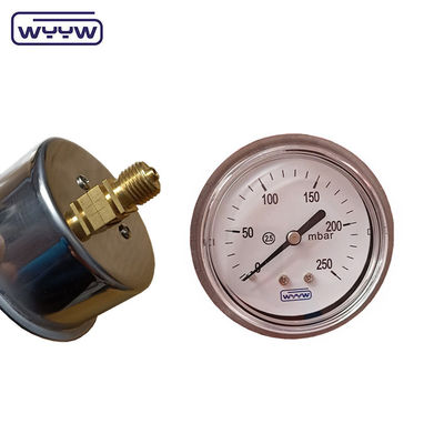مقياس ضغط منخفض قابلة للتخصيص CMH2O مع اتصال خلفي