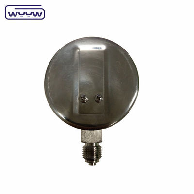 MMWC &amp; Mbar 63mm مقياس ضغط الكبسولة مقياس المواد الفولاذ المقاوم للصدأ