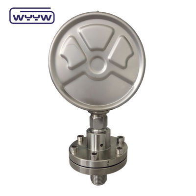 OEM ODM مقياس ضغط الحجاب الحاجز SS316 مقياس ضغط عالي مغلف بـ PTFE