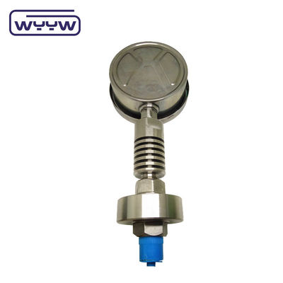 SS316 مقياس ضغط الختم الحاجز 100mm مقياس ضغط الفولاذ المقاوم للتآكل