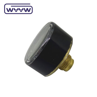 الجودة العالية المتوفرة من البلاستيك غطاء ميني M10X1 1/8&quot;G 1 بوصة 25mm مقياس الضغط 5000psi
