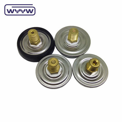 4000PSI 38mm ss حالة ربيع ضبط حجم صغير مع غطاء المطاط مقياس ضغط الاسطوانة
