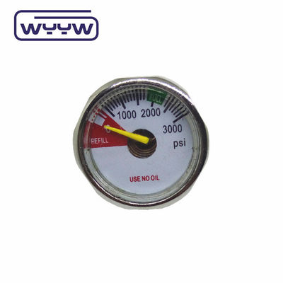 OEM ODM مقياس ضغط صغير 300بار PCP Manometer 23mm
