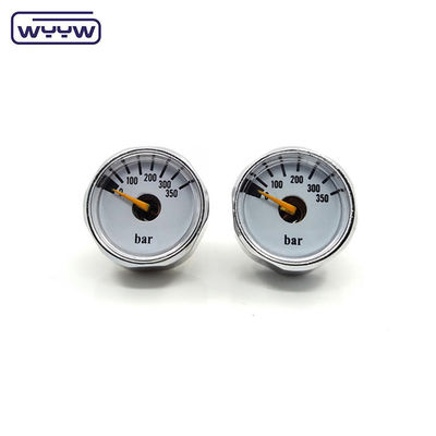 OEM الصين سعر 28mm قطر 1/8 &quot;BSPP المنومتر أنبوب بوردون PCP paintball مقياس ضغط النحاس 315 بار