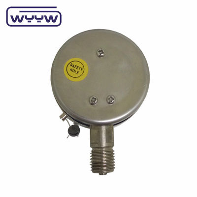 1/4&quot;Bsp 304 مقياس الضغط من الفولاذ المقاوم للصدأ