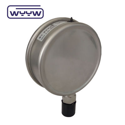 OEM ODM OBM مقياس ضغط سائل مملوء 100mm مواد الفولاذ المقاوم للصدأ