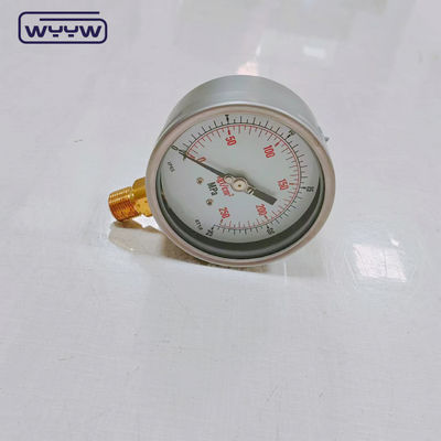 حزمة الصلب المقاوم للصدأ منازل ضغط الغاز 0-25MPa 0-250kgf/Cm2