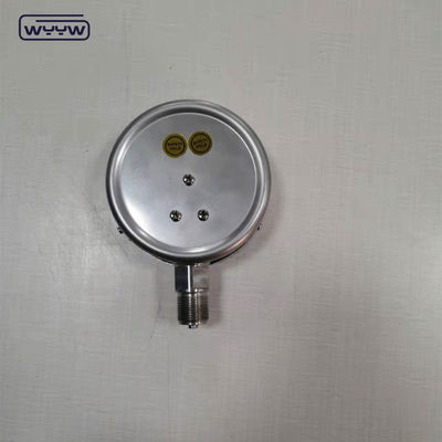 مقياس الضغط الجاف SS304 قطره 100 مم مع دقة ± 1.6%